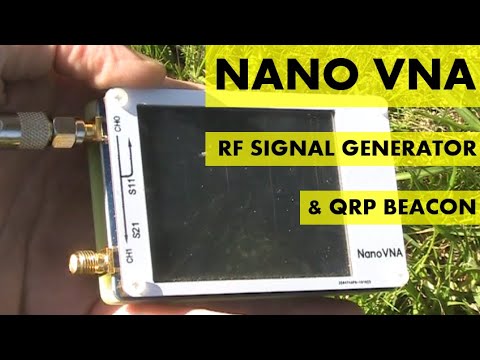 Using a Nano VNA as an RF signal generator