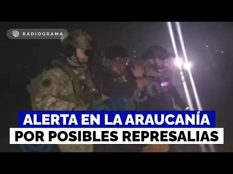 ¿Habrán represalias? Alerta en La Araucanía tras prisión preventiva de Huenchullán y su pareja