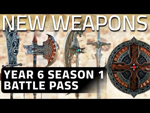 For Honor New Battle Pass Weapons, Finisher and Effects | Year 6 Season 1 Golden Age