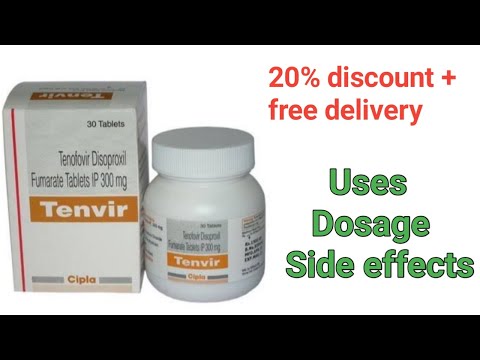 Tenvir 300 Mg Tenofovir Tablet