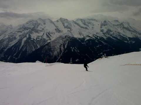 Austria Zillertal Penken 8er Horbergjoch Krejn a MP snowboarding high speed
