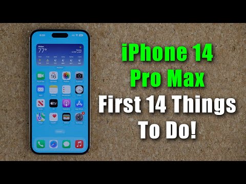 iPhone 14 Pro Max - First 14 Things To Do!