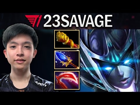 T1.23SAVAGE PHANTOM ASSASSIN WITH AGHANIMS-MKB - DOTA 2 7.30 GAMEPLAY