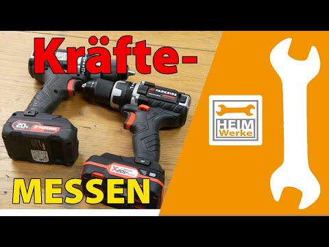 Parkside Performance Akkuschrauber Krafttest Alt vs. Neu PABSP 20 Li B2 gegen PABSP 20 Li A1