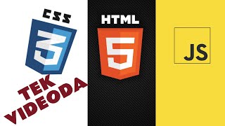 TEK VİDEODA HTML CSS VE JAVASCRİPT!  - WEB TASARIM DERSLERİ