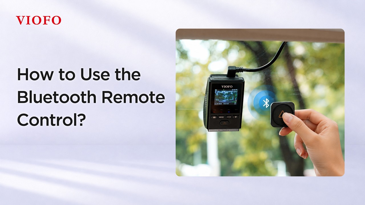 How to Use the Bluetooth Remote Control?