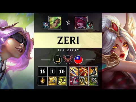 Zeri ADC vs Xayah - TW Grandmaster Patch 25.14