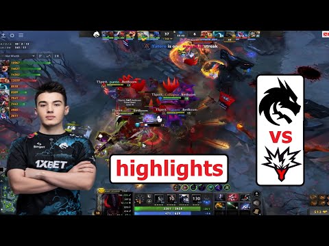 [DOTA 2] TSpirit.Collapse NIGHT STALKER [T. SPIRIT vs T. YANDEX] [FISSURE PLAYGROUND 2] highlights