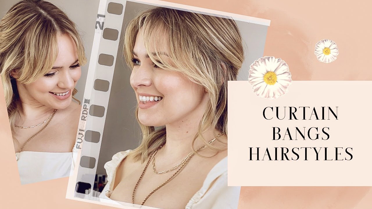 9 Hairstyles for Curtain Bangs - Kayley Melissa