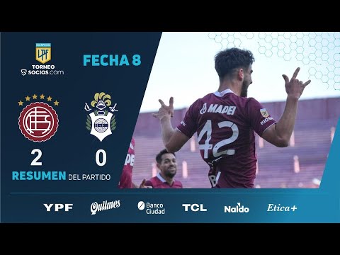 #TorneoSocios | Fecha 8 | resumen de Lanús - Gimnasia