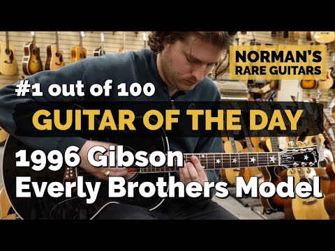 Gibson EVERLY Brothers J-180 1996 - Ebony image 19
