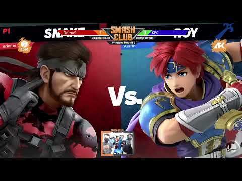 Smash Club #83 - DrimuS (Snake) vs KPC (Sephiroth, Roy) - Winners Round 2