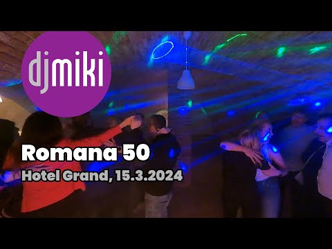 DJ Miki hrál na narozeninové oslavě Romany