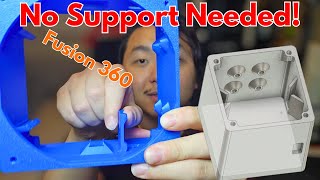 Modeling Complex 3D Designs with No Supports | Fusion 360 Tutorial