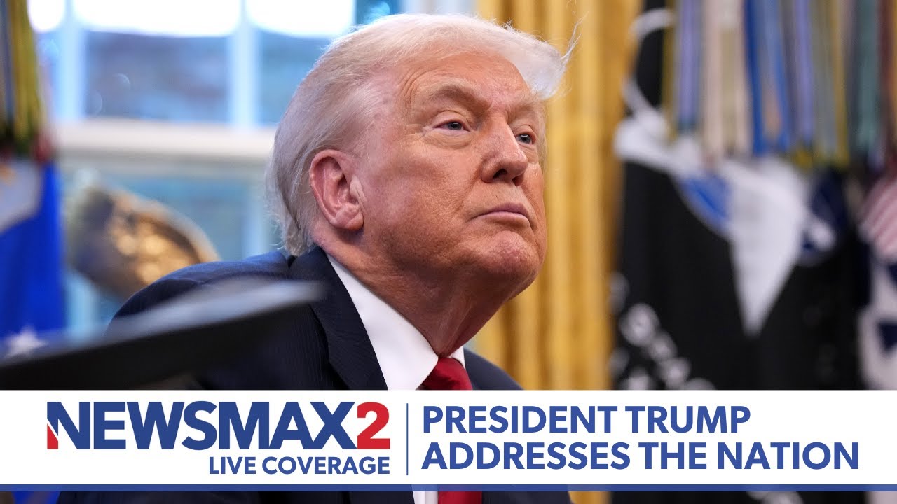 LIVE: President Donald Trump Address to the Nation | NEWSMAX2