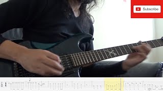 Nightwish - Ever Dream - Guitar Solo - Lesson - tutorial with Tabs - Standard tuning