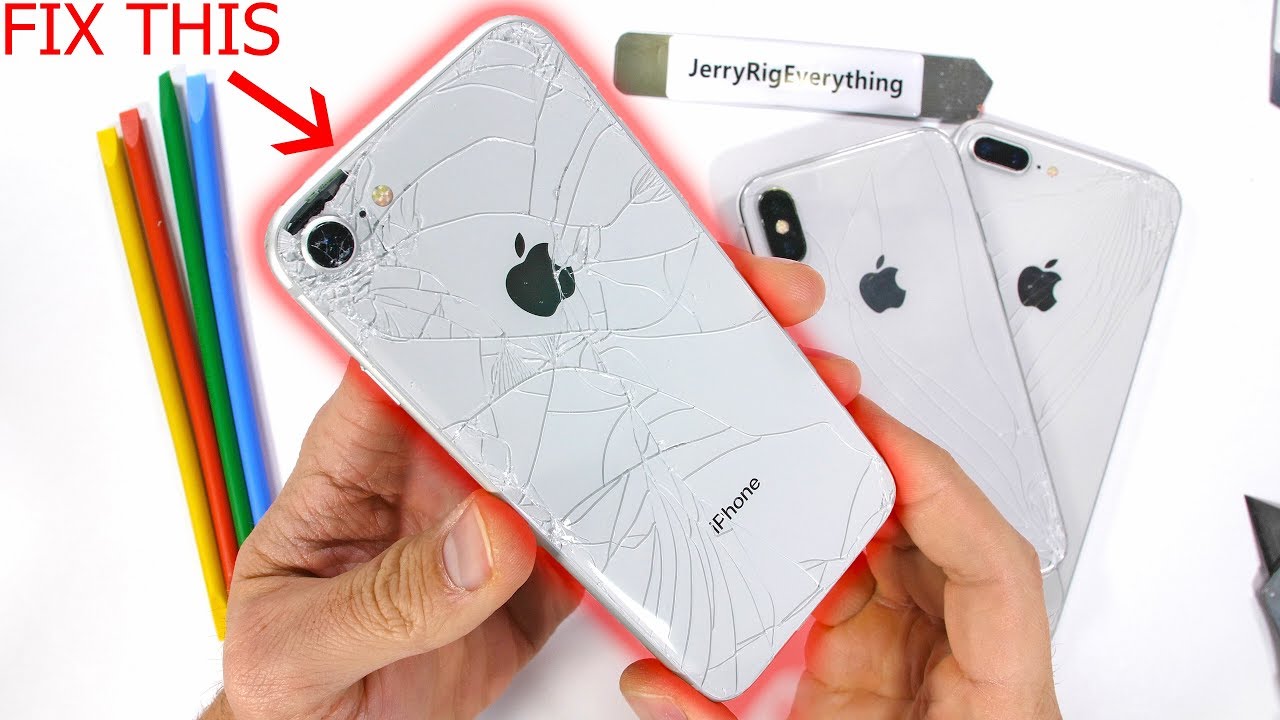 iPhone Back Glass Fix The 'EASY' Way - Plus Clear Mod