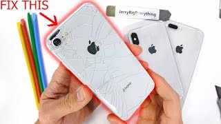 iPhone Back Glass Fix The &#39;EASY&#39; Way - Plus Clear Mod