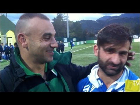 Antonio Borrotzu (Castiadas) e Nicola Rais (Monastir) 18-12-2016 - Diario Sportivo