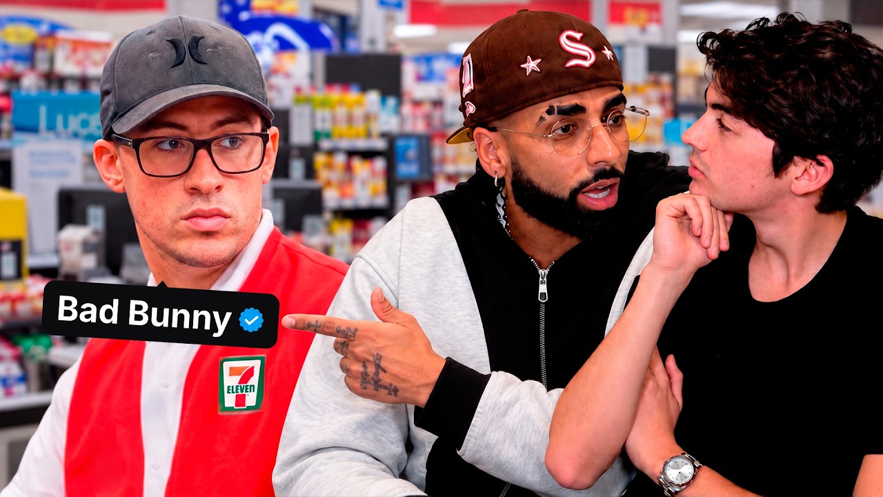 Bad Bunny era CAJERO de un supermercado | DJ LUIAN