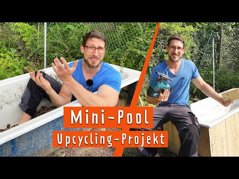 Badewanne in Mini-Pool umbauen: Abkühlung im Kleingarten | MDR Garten