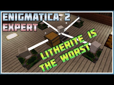 Making a Void Ore Miner - Minecraft: Enigmatica 2 Expert #33