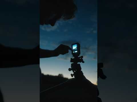 How to take a time lapse of the stars 🌌 DJI Osmo Action 5 Pro 🎬 @AlexBroggi