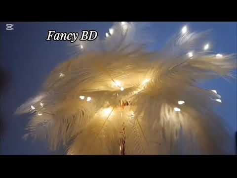 Luxury Feather LED Table Lamp – Non Remote