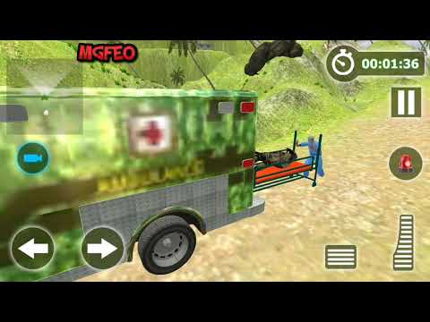 US Army Ambulance Driving Rescue Driver Simulator 2020 -Best Android GamePlay