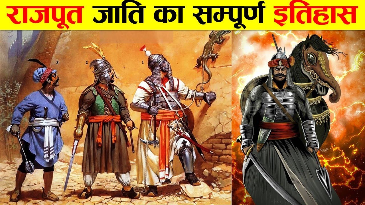 Video tutorial explaining early Rajput history and major dynasties