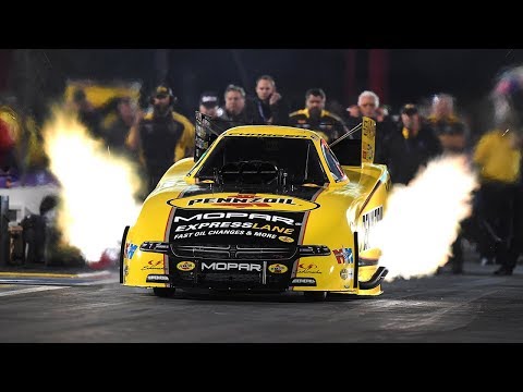 Matt Hagan lights the candles and goes to the top in Friday night qualifying in Houston