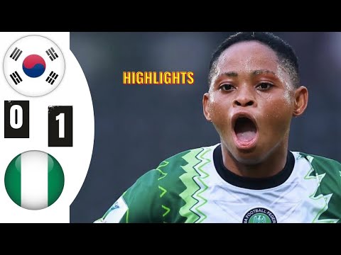 South Korea vs Nigeria (0-1) | FIFA U20 World Cup 2022 - All Goals and Highlights