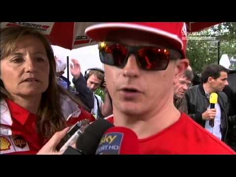 Melbourne, intervista post QFY Kimi - 15/03/2014