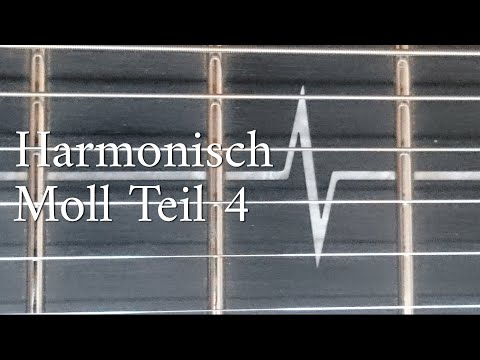 Lerne das dritte Pattern in Harmonisch Moll
