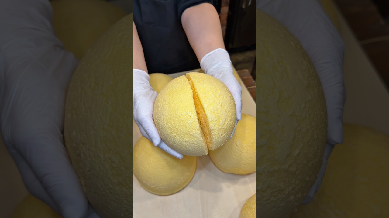 何個でも食べれちゃうドーム型チーズスフレ🧀#japanesefood