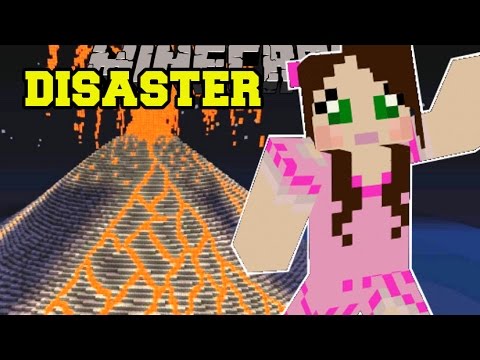 Minecraft: NATURAL DISASTERS! (FIRESTORMS, EARTHQUAKES, & POISON GAS!) Custom Command