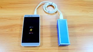 HOW TO MAKE A POWER BANK FOR YOUR MOBILE PHONE