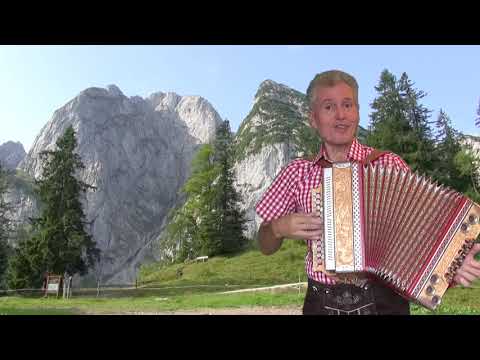 In den Bergen auf der Steirischen mit Gesang von Gottfried Kletzmair ( F-B-Es-As )