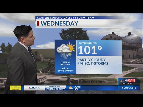 KSAN Storm Team 6pm Forecast Update - Tuesday June 30, 2020