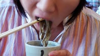 preview picture of video 'Soba noodles Nakatsugawa とろろで頂くざる蕎麦:Gourmet Report グルメレポート'