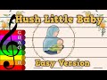 Hush Little Baby Easy Version Treble Clef Boomwhacker Play Along