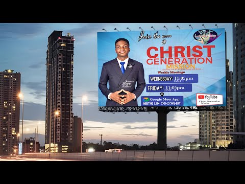 Christ Generation Mission changing the world... #ChristGeneration #SuccessSteve#KaBari #CGMTv