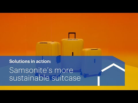Samsonite Essens: Enabling Samsonite’s More Sustainable Suitcase