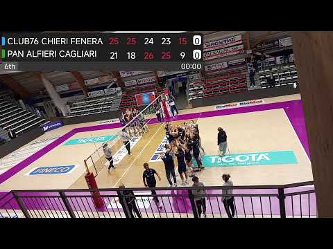CLUB76 CHIERI FENERA vs PAN ALFIERI CAGLIARI - 29/11/2025