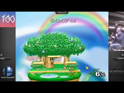RogaSmash 100 - Giin vs Snider - Winners Round 2 - Melee