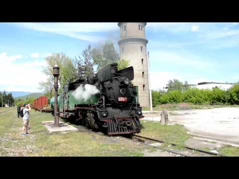 BDZ Steam locomotive 609.76 - attraction train from Septemvri to Velingrad