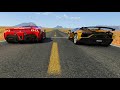 Ferrari SF90 Stradale vs Lamborghini Aventador SVJ - Drag Race