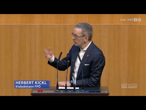 Herbert Kickl - Europa- und Außenpolitik - 10.12.2025