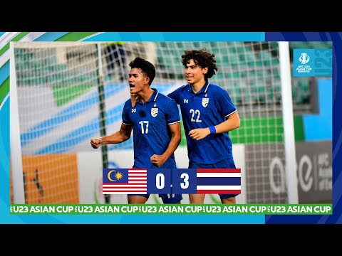 #AFCU23 - Group C | Malaysia 0 - 3 Thailand
