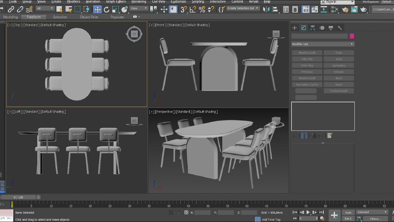 Studio Hank Slot 3D Model